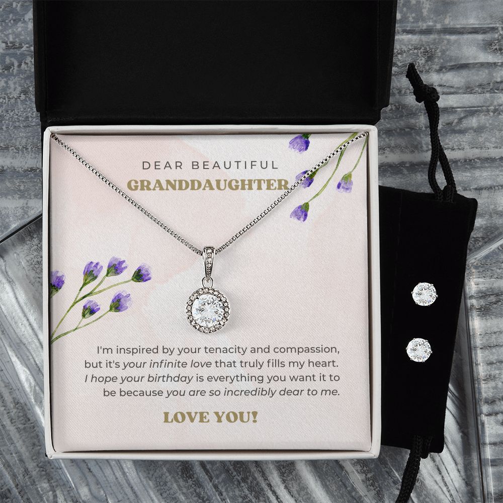 Dear Granddaughter - Happy Birthday - Gift Set