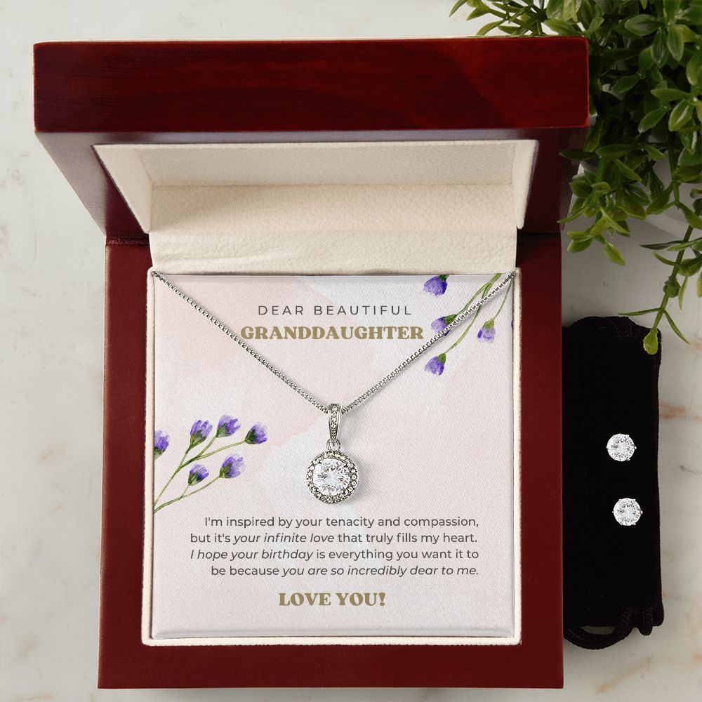 Dear Granddaughter - Happy Birthday - Gift Set