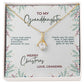 Christmas Gift For Granddaughter - Magnificent Memories - Petite Ribbon Necklace