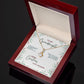 Christmas Gift For Granddaughter - Magnificent Memories - Petite Ribbon Necklace