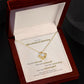 To My Granddaughter - You are loved - Knot Necklace