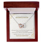 To My Granddaughter - Priceless Memories - Interlocking Hearts Necklace