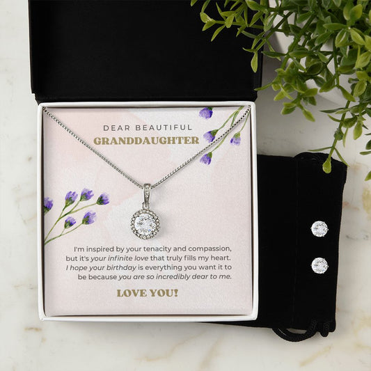 Dear Granddaughter - Happy Birthday - Gift Set