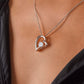 Dear Granddaughter - I promise to love you - Forever Necklace
